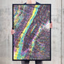Psychedelic Art of NYC Manhattan