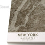 Putty and Beige Manhattan Canvas Print