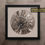 Fossil Ammonite Rock Wall Art for the Living Room image