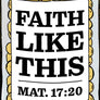 Mustard Seed Bible Verse Illustration close-up detail