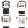 Various Poster sizing options shown in this image