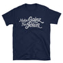 Makin Gains for Jesus - Christian Workout clothing in Navy