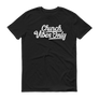 Church Vibes Only Christian Tshirt in black