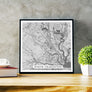 North Charleston SC Map Printable image