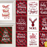 Christmas printable set from Passion Fury