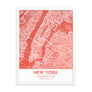 White Framed Coral Artwork Decor for living room