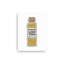 Mustard Seed Canvas Print Illustration