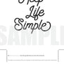 Simple Life Quotes, Keep Life Simple Quote, quotes about life, keep it simple, simple things, simple life art, simple life poster download