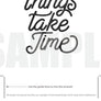 Patience Quote,Love is Patience,Good Things Take Time, patience print,good things print,patience printable,patience kindness poster download