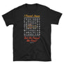 I Found Jesus Crossword Tee in Black