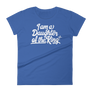 I am a Daughter of the King - Women's short sleeve t-shirt - Passion Fury Christian T-shirts and more