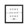 Apia, Samoa Home Sweet Home With Map Coordinates Framed Artwork