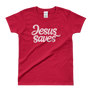 Jesus Saves Ladies' T-shirt