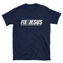 Fix It Jesus Christian Tee in Blue