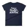 I am a Daughter of the King - Women's short sleeve t-shirt - Passion Fury Christian T-shirts and more