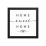 Bologna, Emilia-romagna, Italy Home Sweet Home With Map Coordinates Framed Artwork