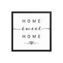 Zürich, Switzerland Home Sweet Home With Map Coordinates Framed Artwork