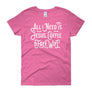 Jesus, Coffee and Wifi - Women's Tee