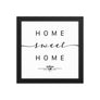 Zürich, Switzerland Home Sweet Home With Map Coordinates Framed Artwork