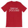 Sorry I can't - I'm off to Church! - Passion Fury Christian T-shirts and more