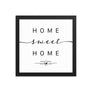 Santiago De Compostela, Galicia, Spain Home Sweet Home With Map Coordinates Framed Artwork