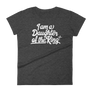 I am a Daughter of the King - Women's short sleeve t-shirt - Passion Fury Christian T-shirts and more