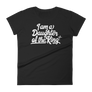 I am a Daughter of the King - Women's short sleeve t-shirt - Passion Fury Christian T-shirts and more