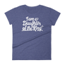 I am a Daughter of the King - Women's short sleeve t-shirt - Passion Fury Christian T-shirts and more