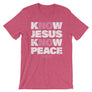 No Jesus No Peace T-Shirt in heather
