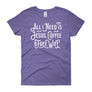 Jesus, Coffee and Wifi - Women's Tee