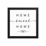 Corpus Christi, Texas, USA Home Sweet Home With Map Coordinates Framed Artwork