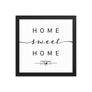 Vitoria-gasteiz, Basque Country, Spain Home Sweet Home With Map Coordinates Framed Artwork