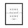 Santiago De Compostela, Galicia, Spain Home Sweet Home With Map Coordinates Framed Artwork