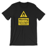Warning, hell is Highly Flamable - Christian Tees