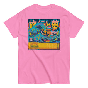 Adamstown, Pitcairn, vacation , United Kingdom, Great Wave Off Kanagawa Unisex T-Shirt