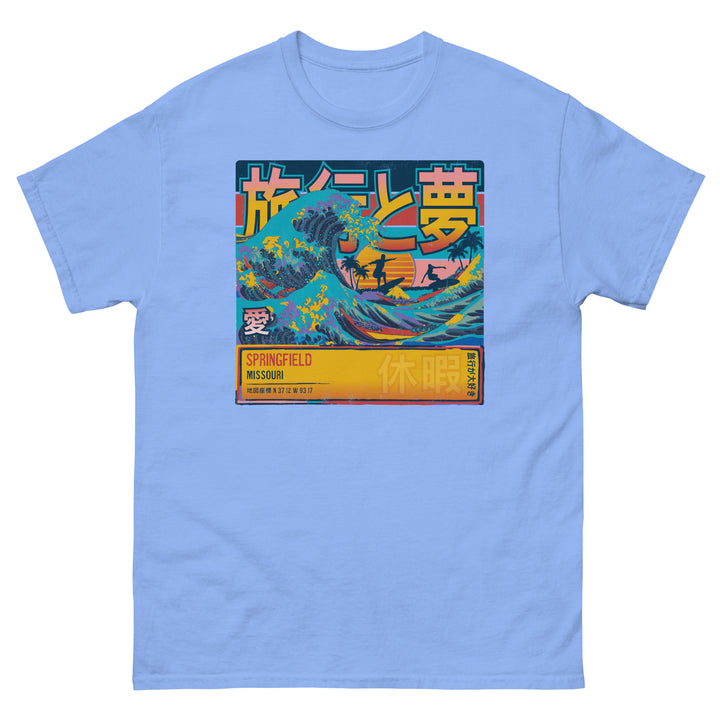 Springfield, Missouri, USA, Great Wave Off Kanagawa Unisex T-Shirt