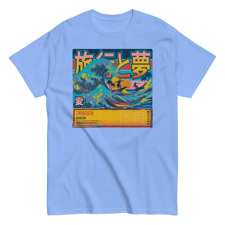 Zaragoza, Aragon, Spain, Great Wave Off Kanagawa Unisex T-Shirt