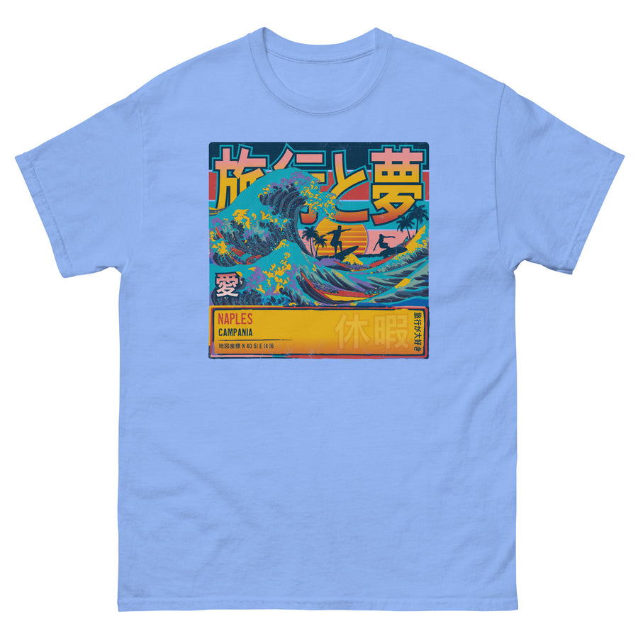Naples, Campania, Italy, Great Wave Off Kanagawa Unisex T-Shirt