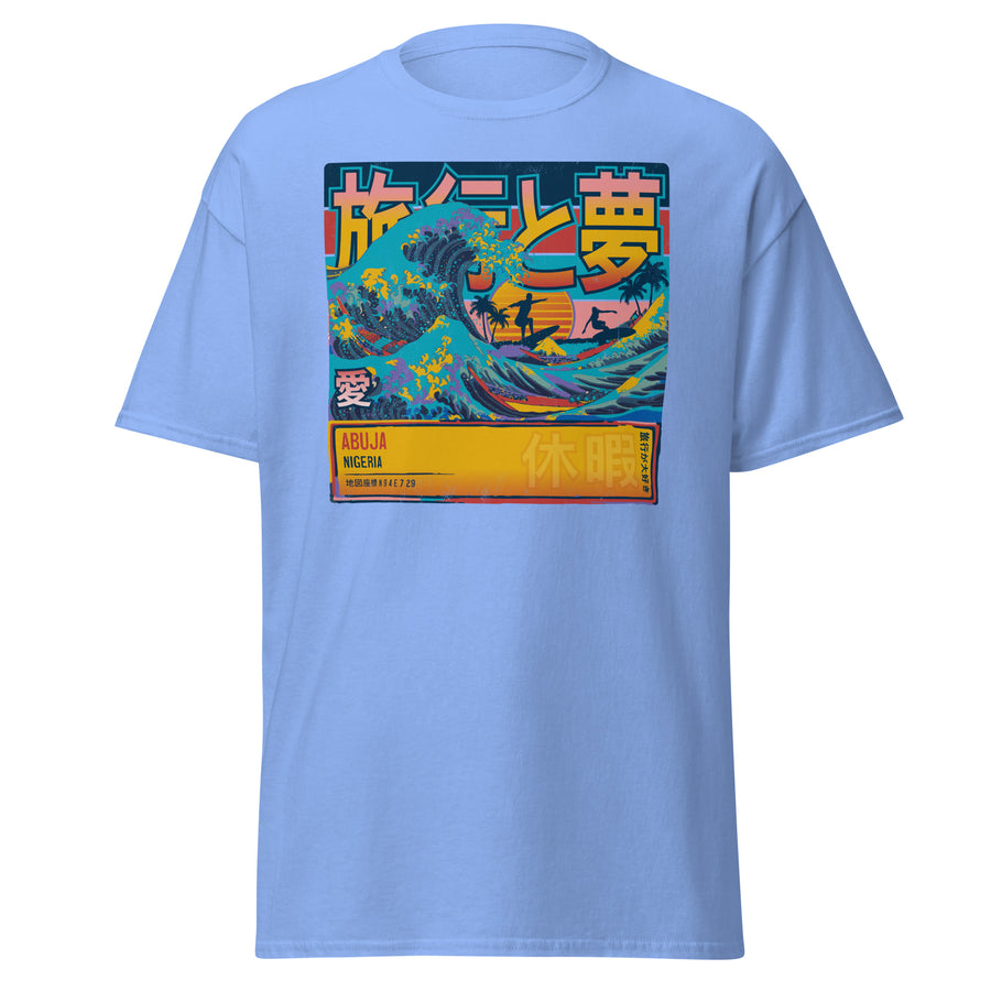 Abuja, Nigeria, Great Wave Off Kanagawa Unisex T-Shirt