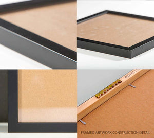 Wooden frame detail