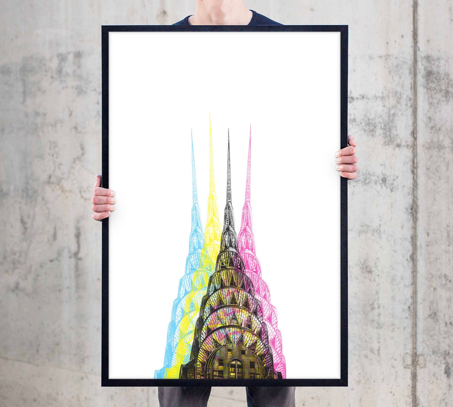 Modern Pop Art large poster