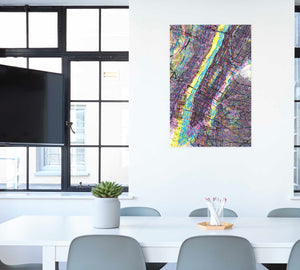 CMYK New York City Artwork Poster