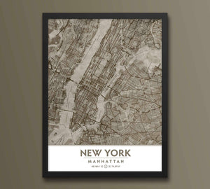 Putty NYC Framed artwork on beige wall