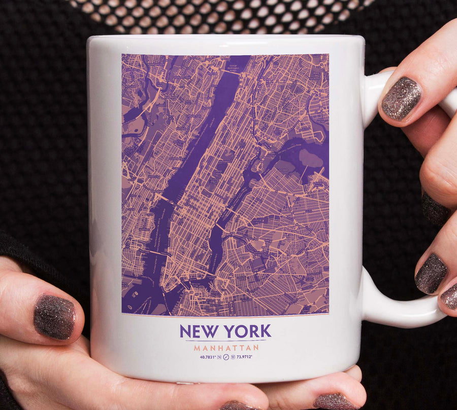 Ultra Violet & Blooming Dahlia NYC Decor