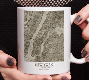 Putty NYC Framed artwork printed on a mug