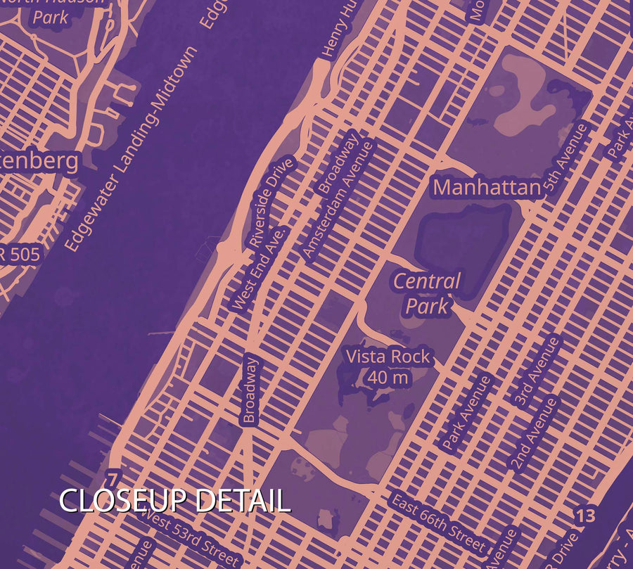 Ultra Violet & Blooming Dahlia NYC Decor