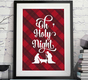 Oh Holy night Christmas printable