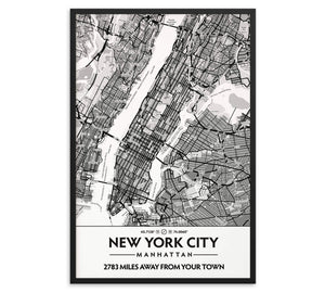 Customizable New York City Framed Artwork