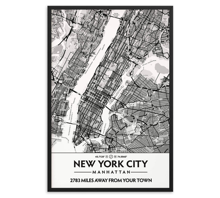 Customizable New York City Framed Artwork