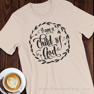 I Am a Child of God T-Shirt image